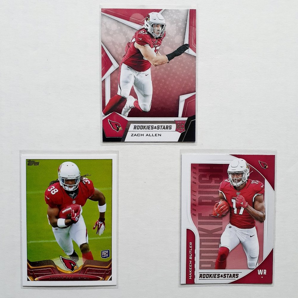 Arizona Cardinals 9 Player Card Lot [FBL1_4] - Picture 3 of 8